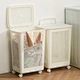 dirty clothes laundry basket
